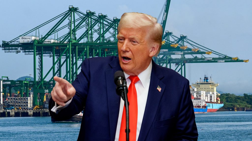 Trump praises BlackRock for $19 billion Panama Canal investment