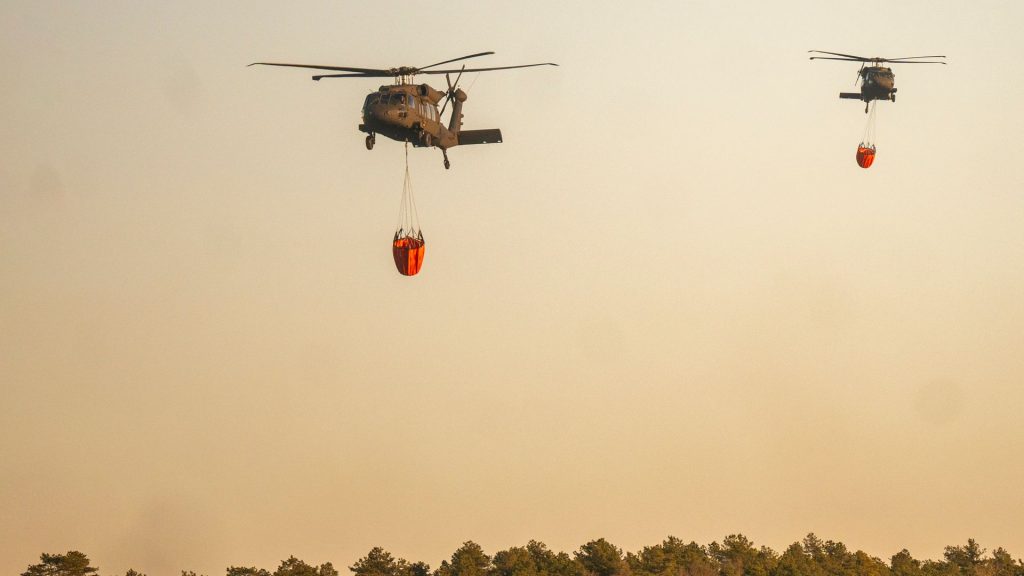 Brush fires continue on Long Island as winds complicate firefighting efforts