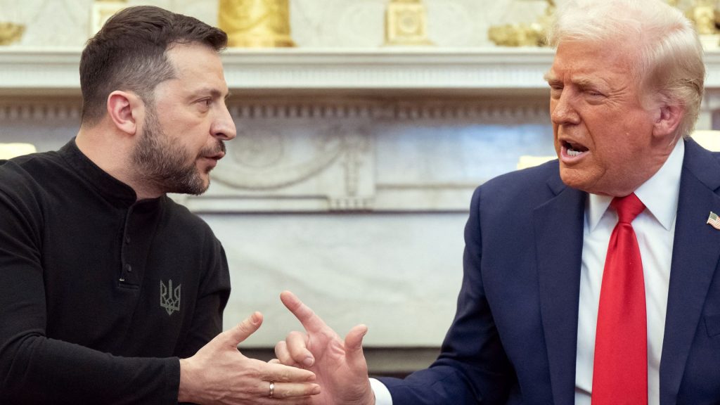 Zelenskyy meets with British prime minster following tense Trump meeting