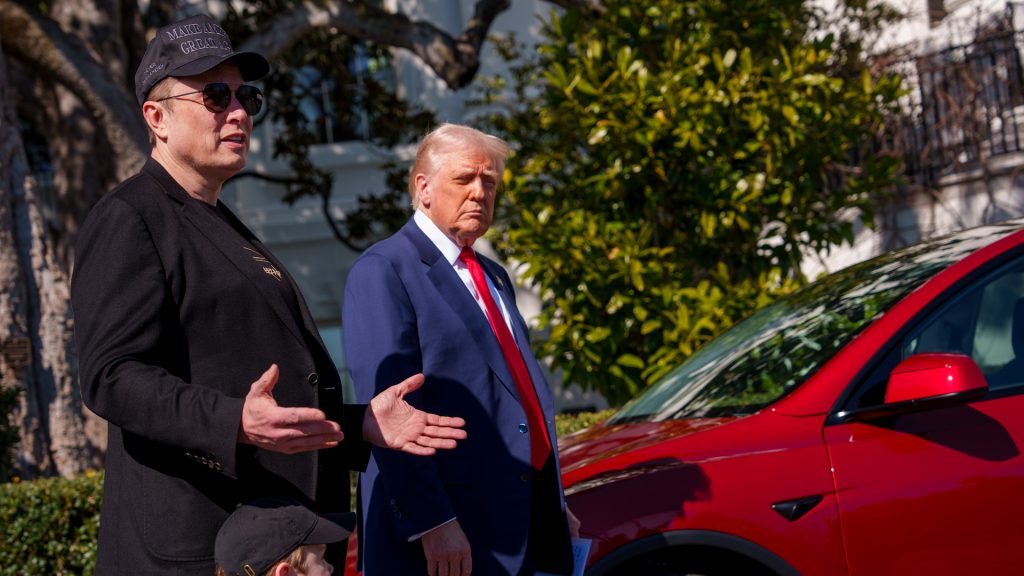 Trump says Tesla attacks could be considered domestic terrorism