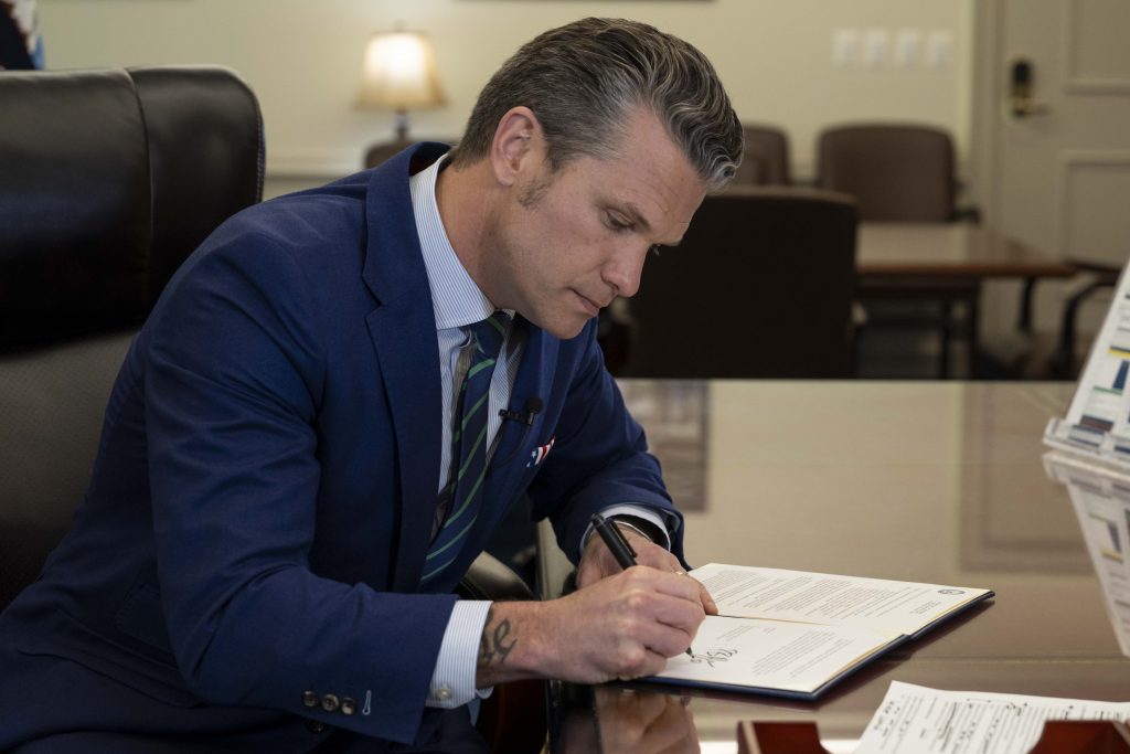 Hegseth orders immediate changes to troops’ household goods program