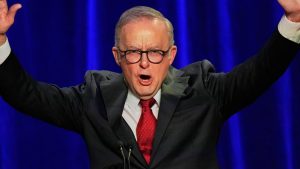 Anthony Albanese, Australia’s incumbent left-of-center PM, wins re-election