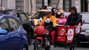 Hundreds take to the streets of Lima, Peru celebrating Clown Day: Slideshow