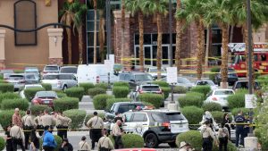 2 dead, including suspect, after shooting at Las Vegas gym