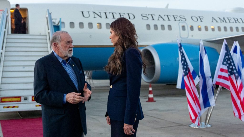 Noem visits Israel in wake of Israeli embassy staff killings in DC