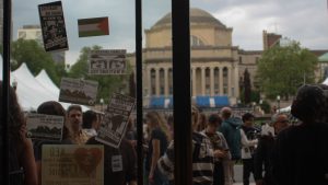 Pro-Palestinian protesters occupy Columbia’s Butler Library before finals