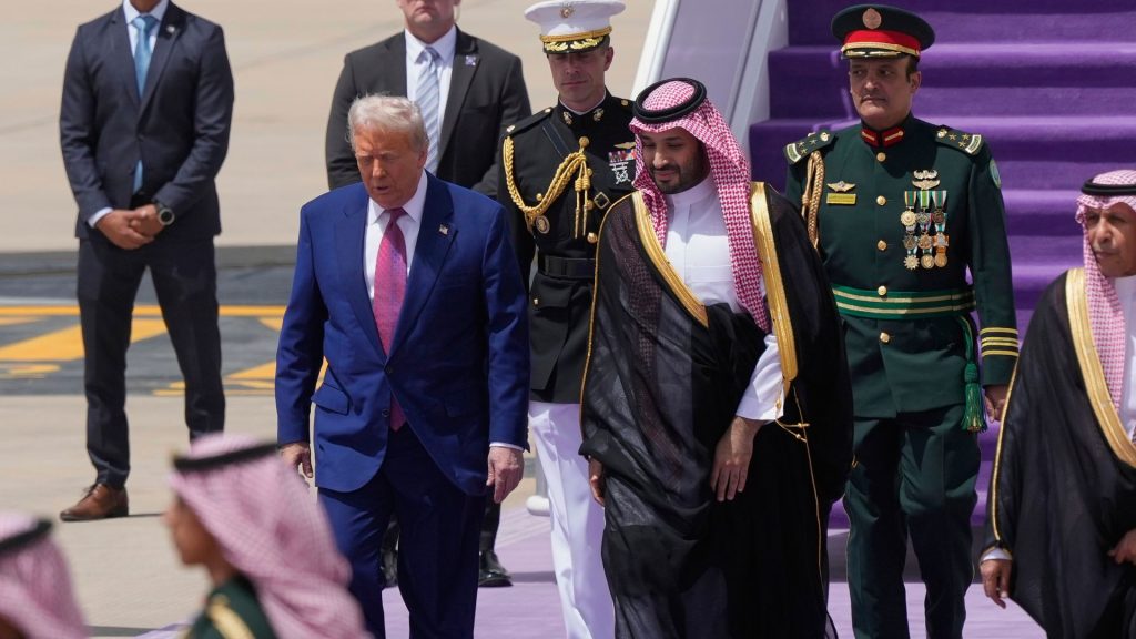 Trump visits Saudi Arabia for talks on first international trip