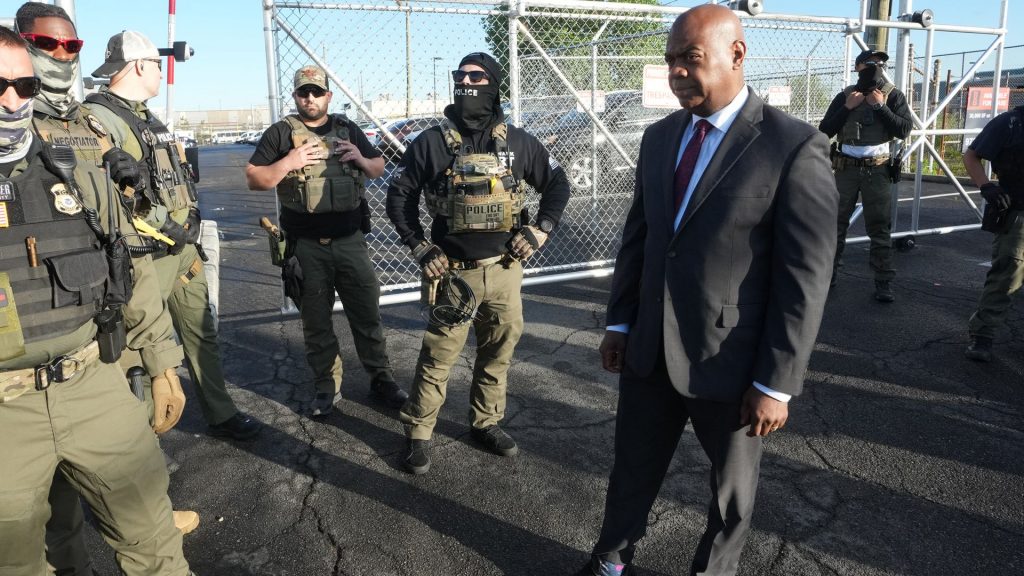 New Jersey mayor arrested at ICE facility protest