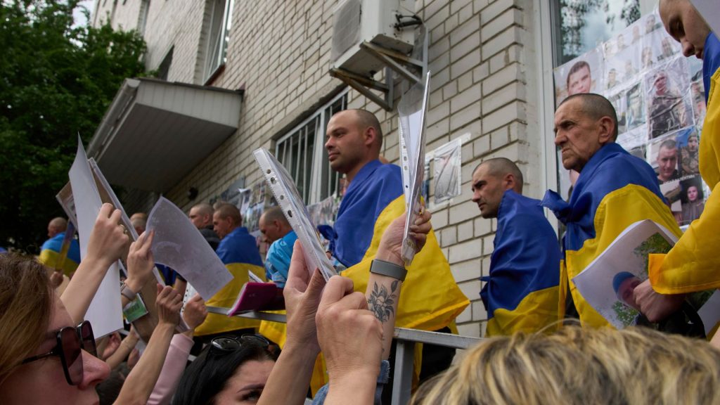3rd Ukraine-Russia prisoner swap comes after largest air attack on Kyiv since 2022