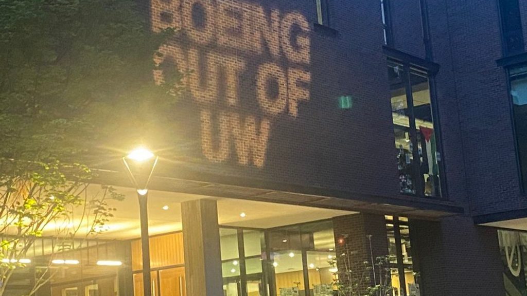 Pro-Palestinian protesters arrested after taking over UW building