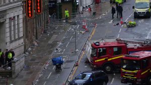 Car collides with crowd during Liverpool parade, ‘large number’ injured
