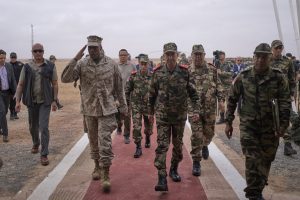 US military changes tone in Africa, urges burden-sharing among allies