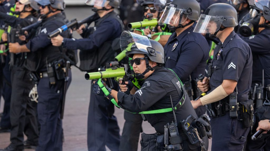 Journalists sue LAPD after reporters injured covering unrest
