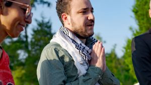 Columbia protester Mahmoud Khalil released from detention, arrives in NJ
