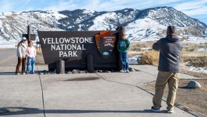 Signs at National Parks to encourage visitors’ feedback on historical content
