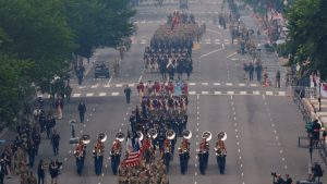 Photos: US Army’s 250th anniversary parade gets early start to dodge the rain