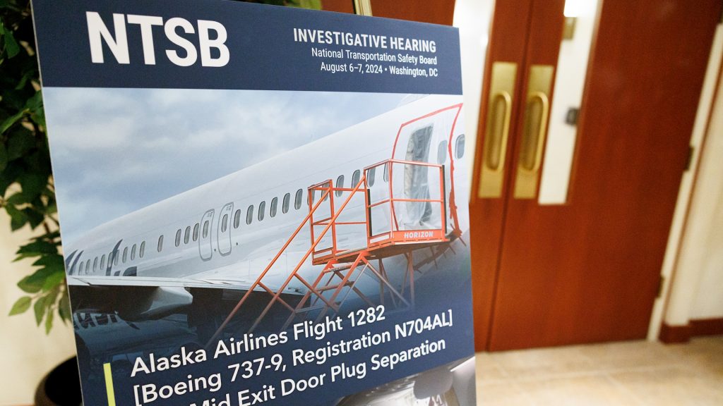 NTSB faults Boeing, FAA in Alaska Airlines 737 Max door blowout