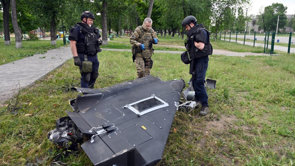 Ukraine intercepts hundreds of drones in largest air assault yet