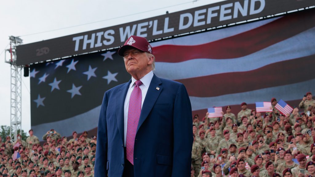 Trump’s Fort Bragg backdrop tied to ‘no fat soldiers’ memo: Report