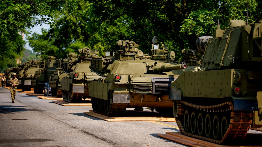 Tanks, troops, thunderstorms: DC braces for Army, Trump birthday