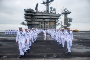 USS Nimitz heading to Middle East, defense official says