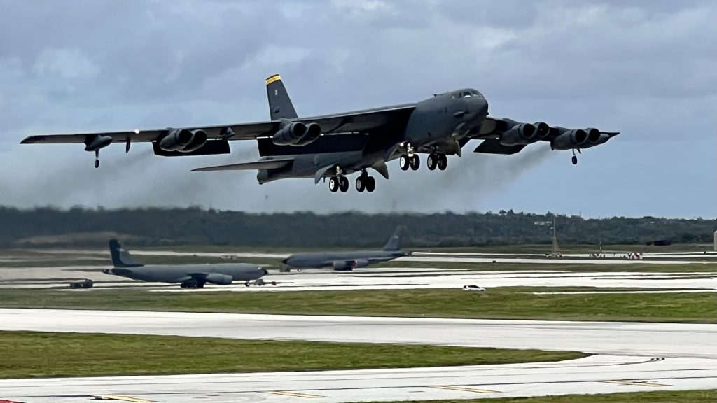 Air Force says B-52 crew wasn’t told of passenger jet before near-miss