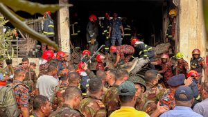 Jet crash kills 19 at Bangladesh school, dozens more injured
