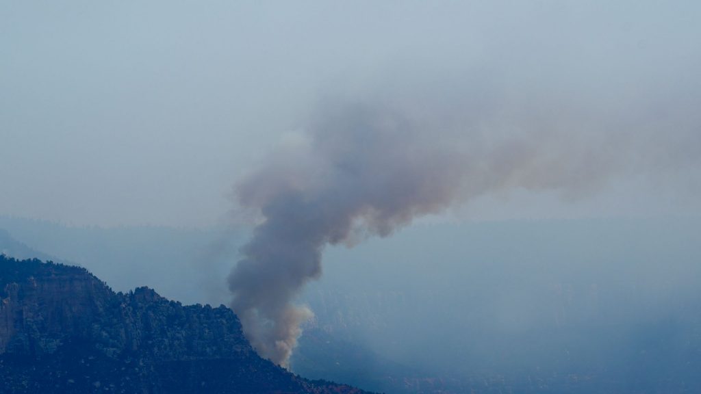 Arizona Gov. Katie Hobbs tours fire damage at Grand Canyon’s North Rim