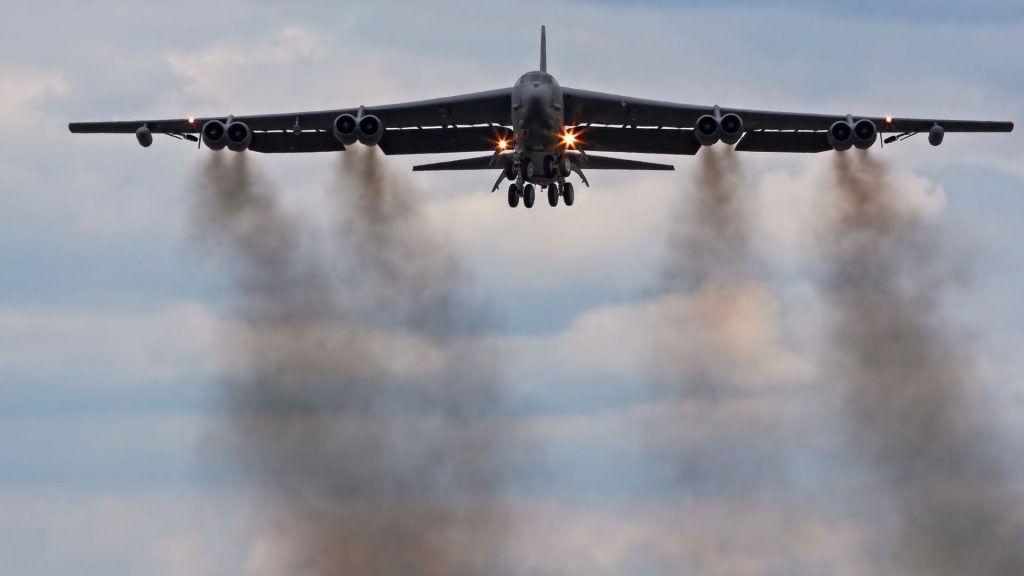 SkyWest pilot makes ‘aggressive maneuver’ to avoid B-52 midair collision