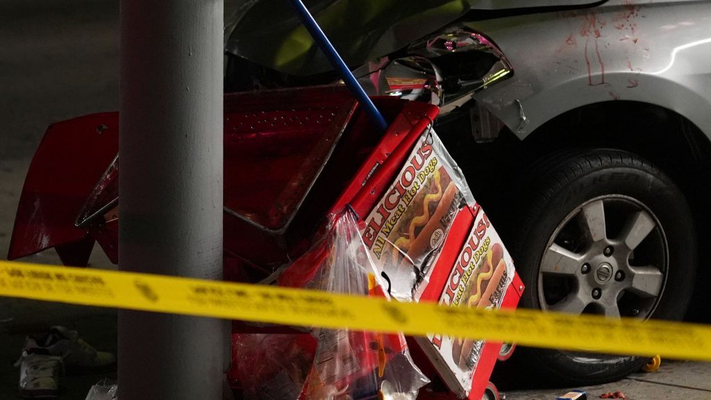 Driver who plowed into Hollywood crowd was shot and attacked: LAPD