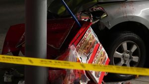 Driver who plowed into Hollywood crowd was shot and attacked: LAPD