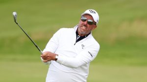 Mickelson, Westwood score one for seniors in first Open Championship round
