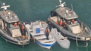 Drone narco-sub captured off coast of Colombia