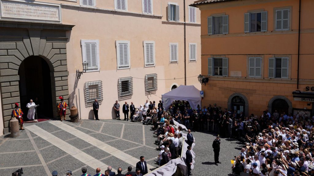 Pope Leo XIV urges peace after deadly Gaza church bombing