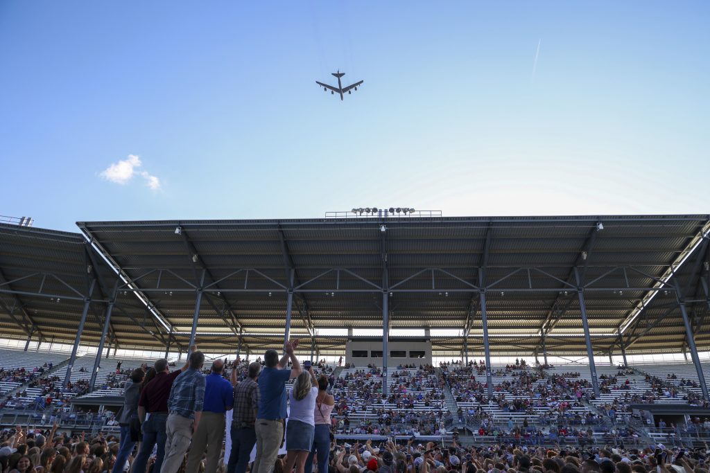 Close call between B-52 and passenger jet puts focus on small airports