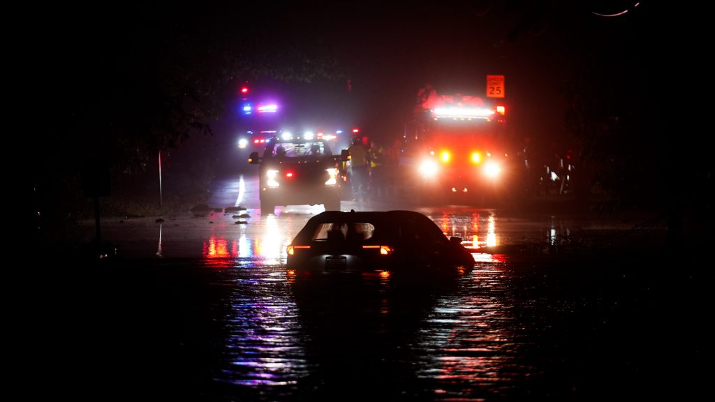 Flash floods swamp Northeast, disrupt transit and prompt emergency declarations