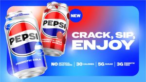PepsiCo enters functional soda market with prebiotic launch