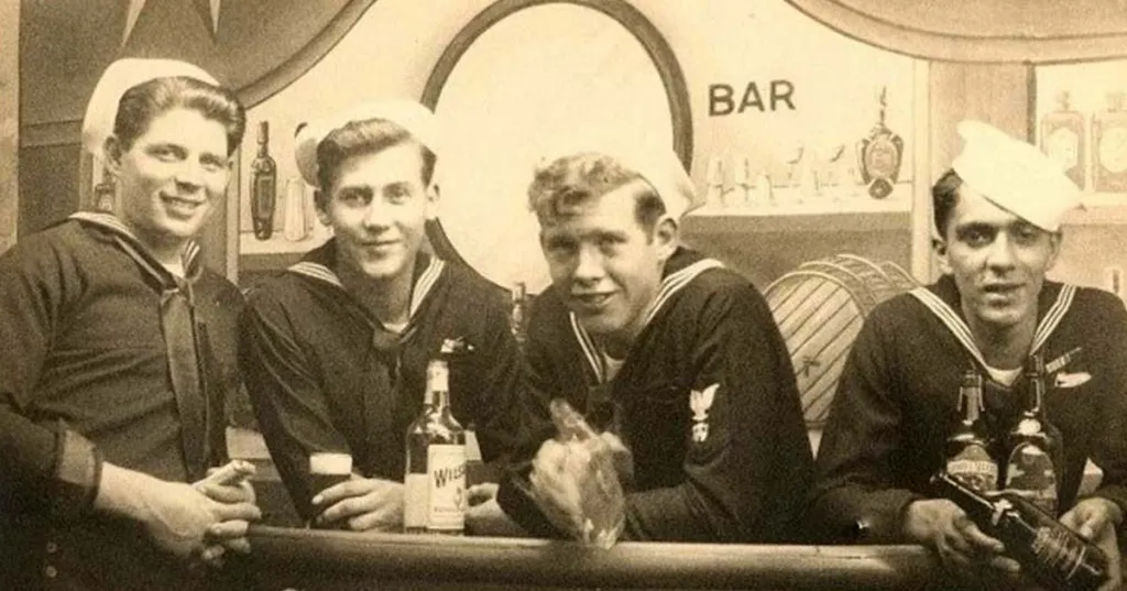 In 1914, the US Navy went dry … but not before it threw a party