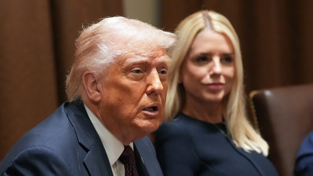 Trump says Bondi should release ‘credible’ Epstein files
