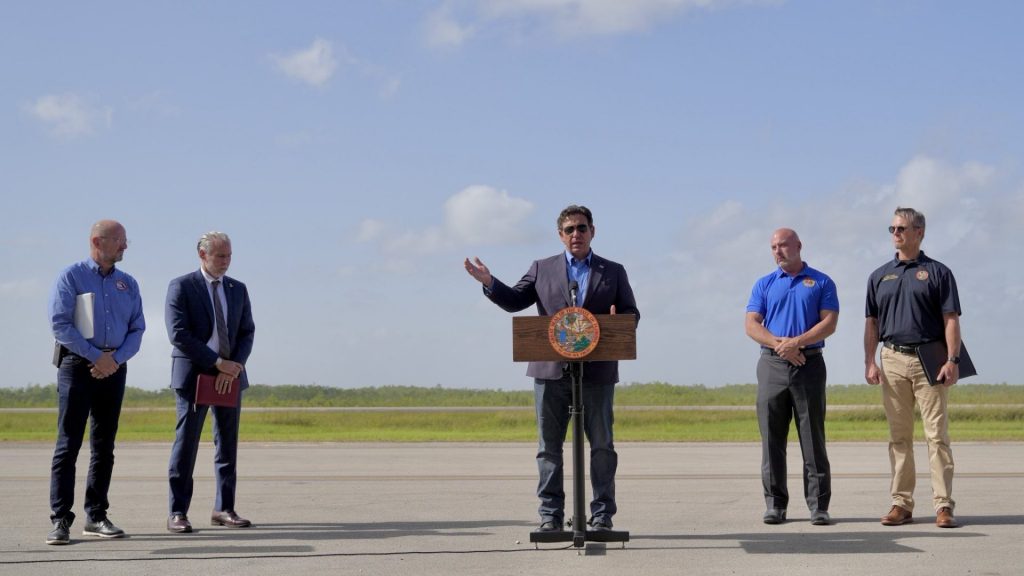 First deportation flights leave Florida’s ‘Alligator Alcatraz’ as lawsuits mount