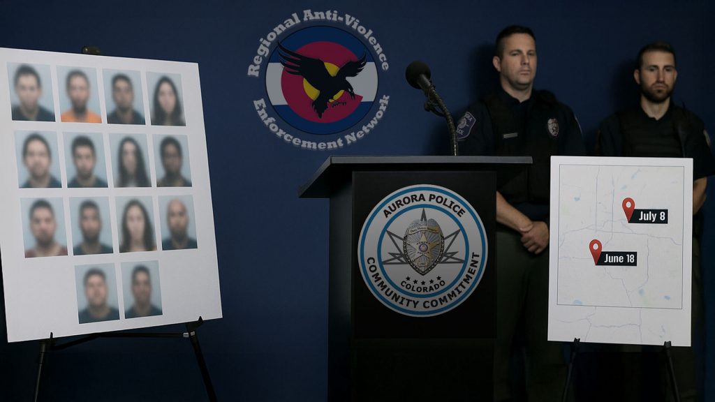 16 alleged gang members arrested in Aurora following task force investigation
