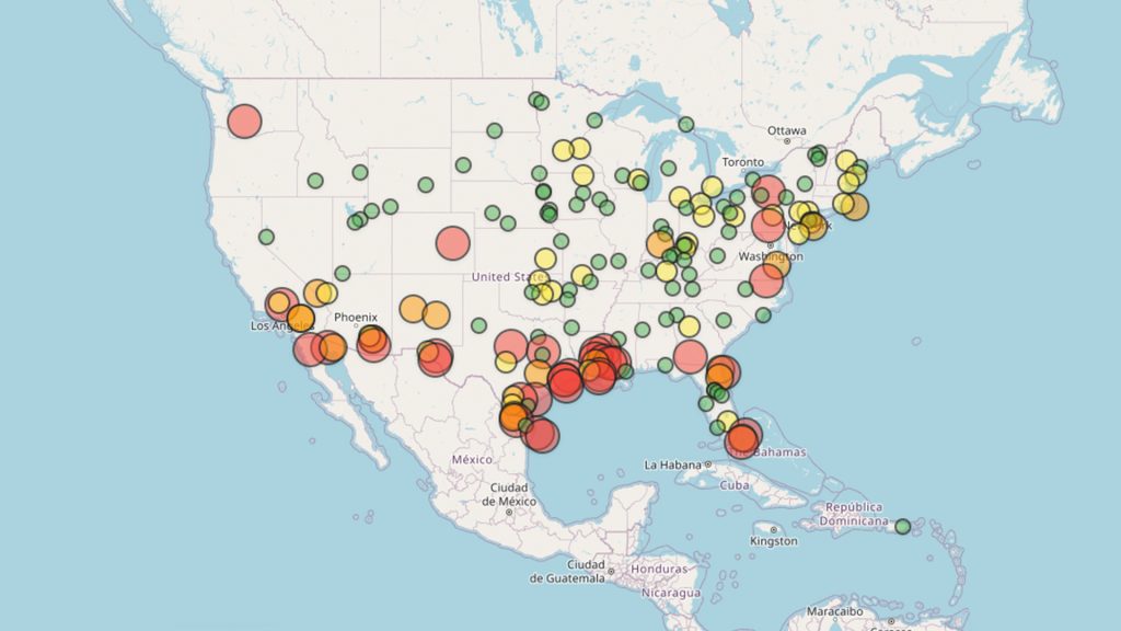 Interactive ‘ICE Detention Map’ shows 71% of detainees have no criminal record
