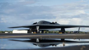 B-2 crash report: Hydraulic failure led to landing gear collapse, fire
