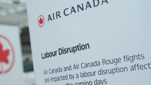 Major flight disruptions due to Air Canada labor unrest involving flight attendants