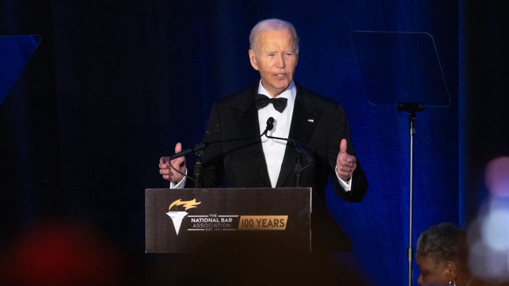 Biden says Trump has ushered in ‘dark days’ in sharpest post-office criticism