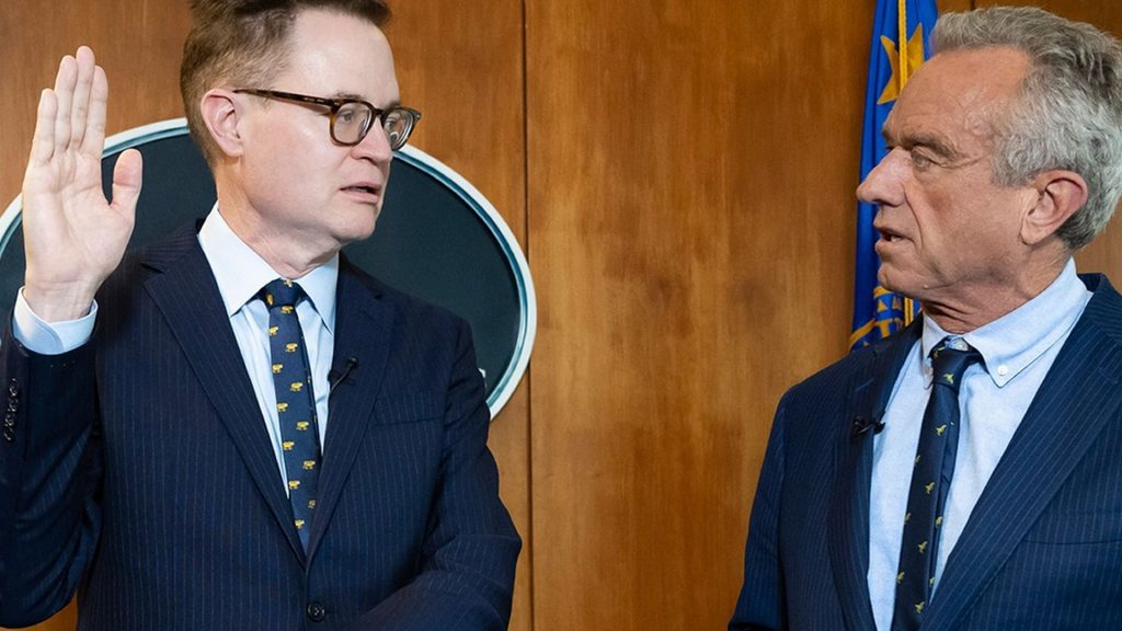 White House taps Jim O’Neill as acting CDC Director after Monarez ousted