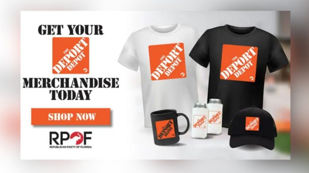 Florida GOP pulls ‘Deportation Depot’ merchandise after Home Depot objects: Report
