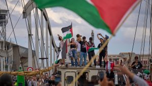 Largest humanitarian flotilla departs for Gaza’s shores amid growing famine