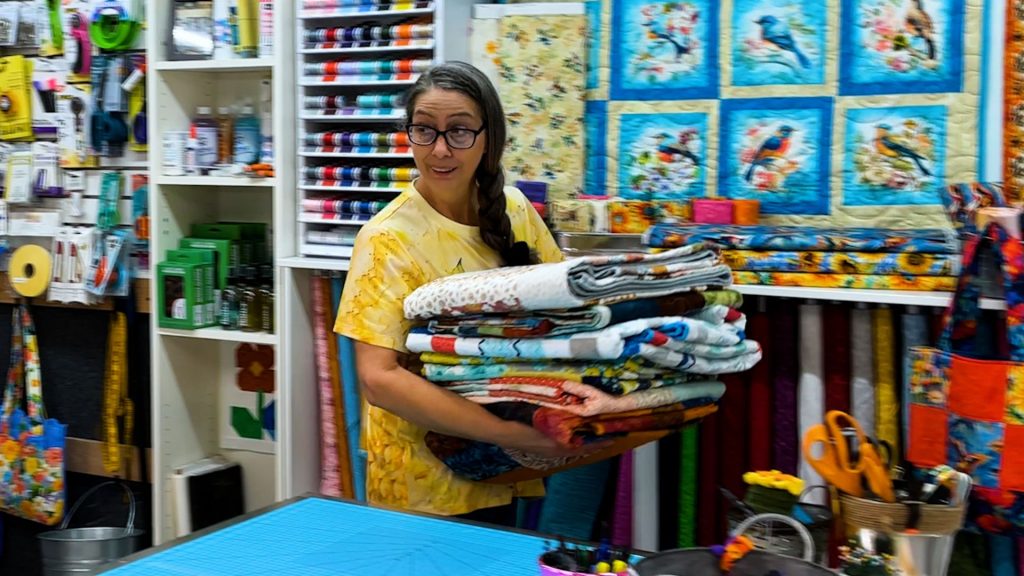 Quilters rally to stitch Texas community back together one ‘hug’ at a time