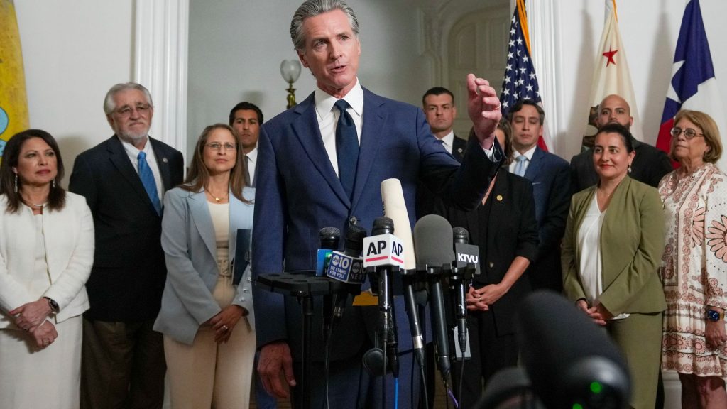 Newsom announces plans for a special election to redistrict California